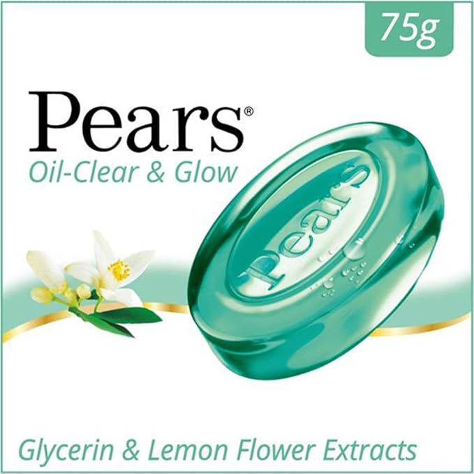 Pears Oil Clear & Glow Soap Bar - Image 2