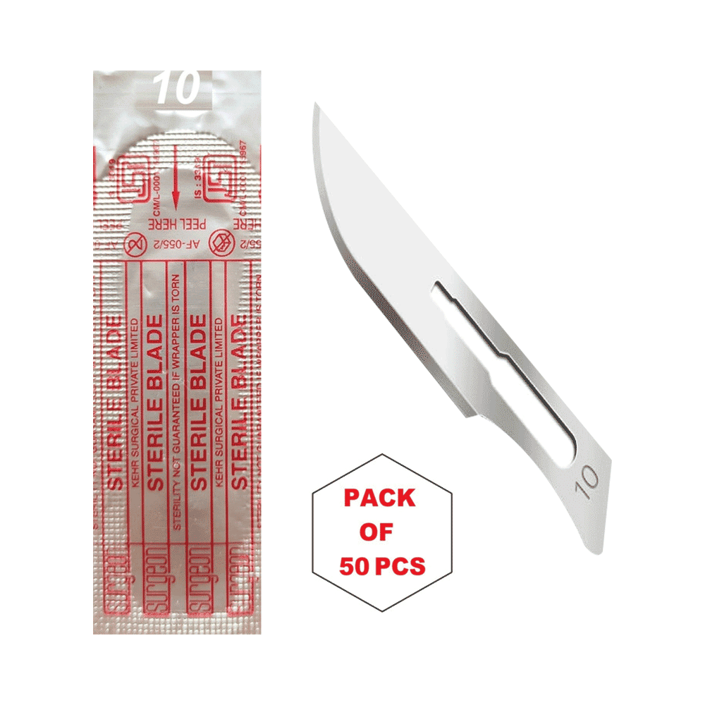 Agarwals Carbon Steel Sterile Surgical Blade  10 - Image 2