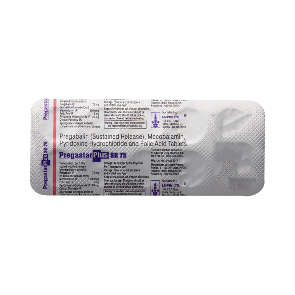 Pregastar Plus SR 75 Tablet - Image 5