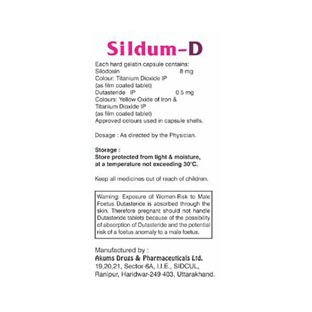 Sildum-D Tablet - Image 2