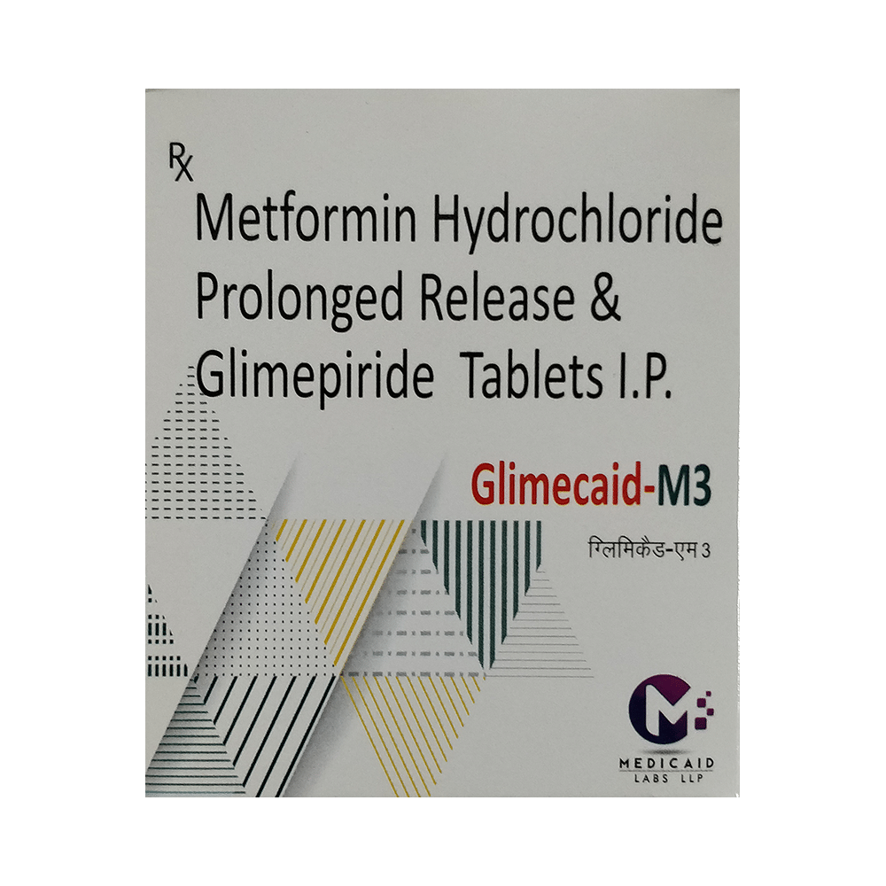Glimecaid-M 3 Tablet PR