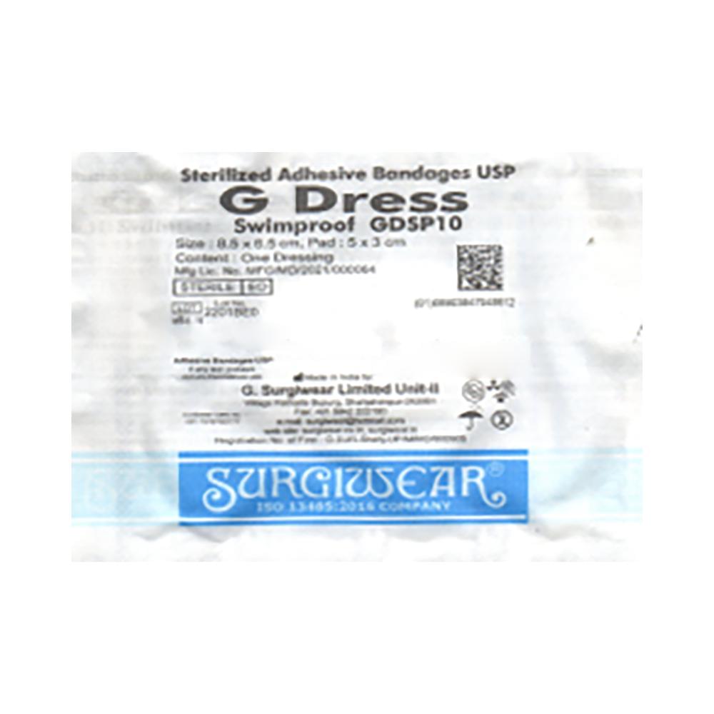 G Dress GDSP10 Swimproof Bandage 8.5 X 6.5 cm - Image 2
