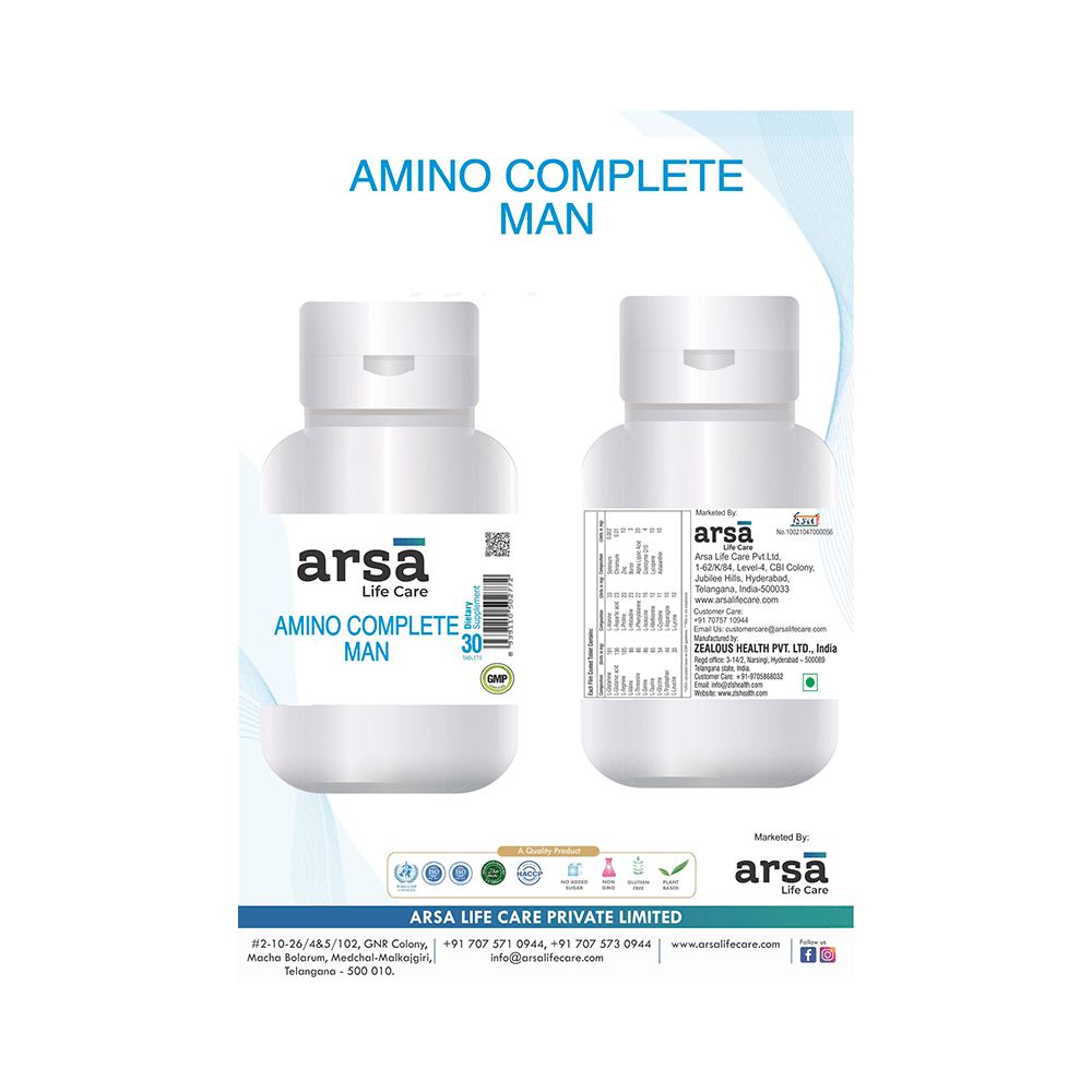Arsa Amino Complete Man Tablet - Image 3