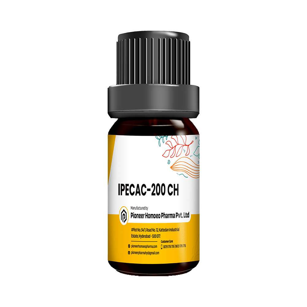 Pioneer Pharma Ipecac Globules Pellet Multidose Pills 200 CH - Image 1