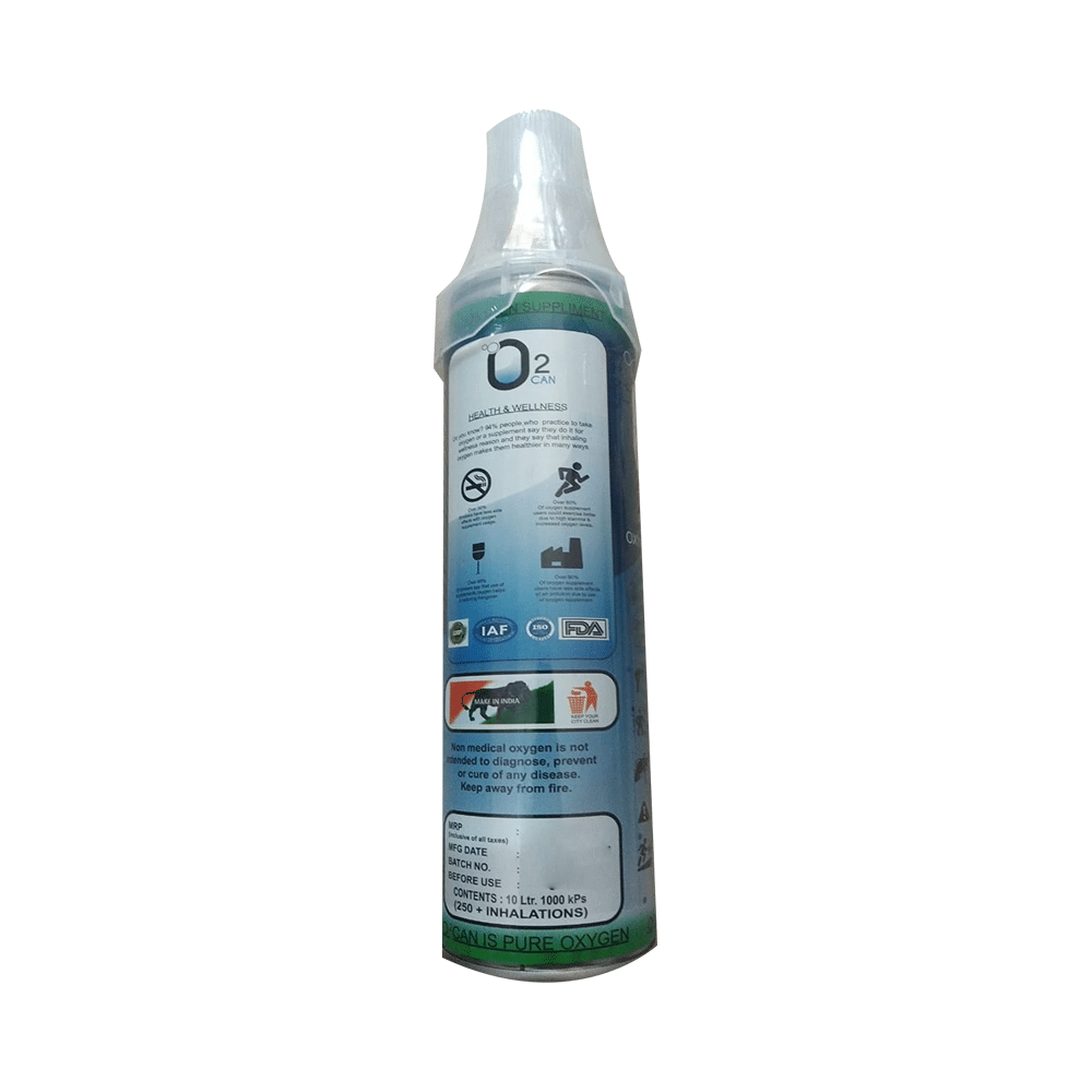 O2 Can Pure Natural Oxygen Suppliment - Image 2