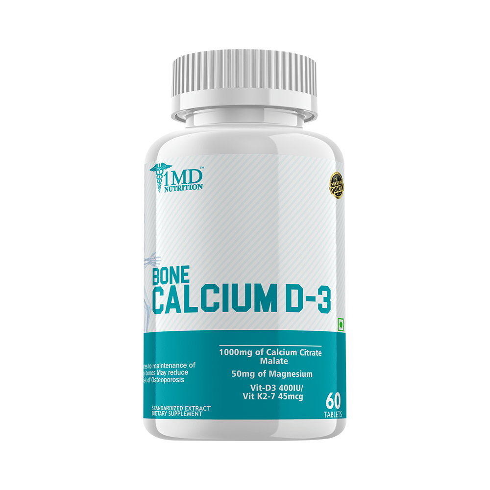 1MD Nutrition Bone Calcium D 3 Tablet
