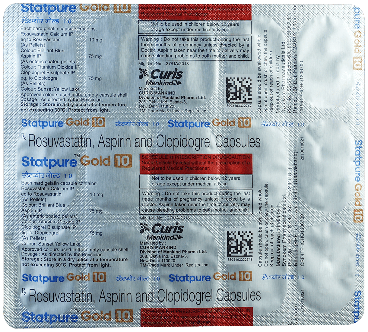 Statpure Gold 10 Capsules - Image 2