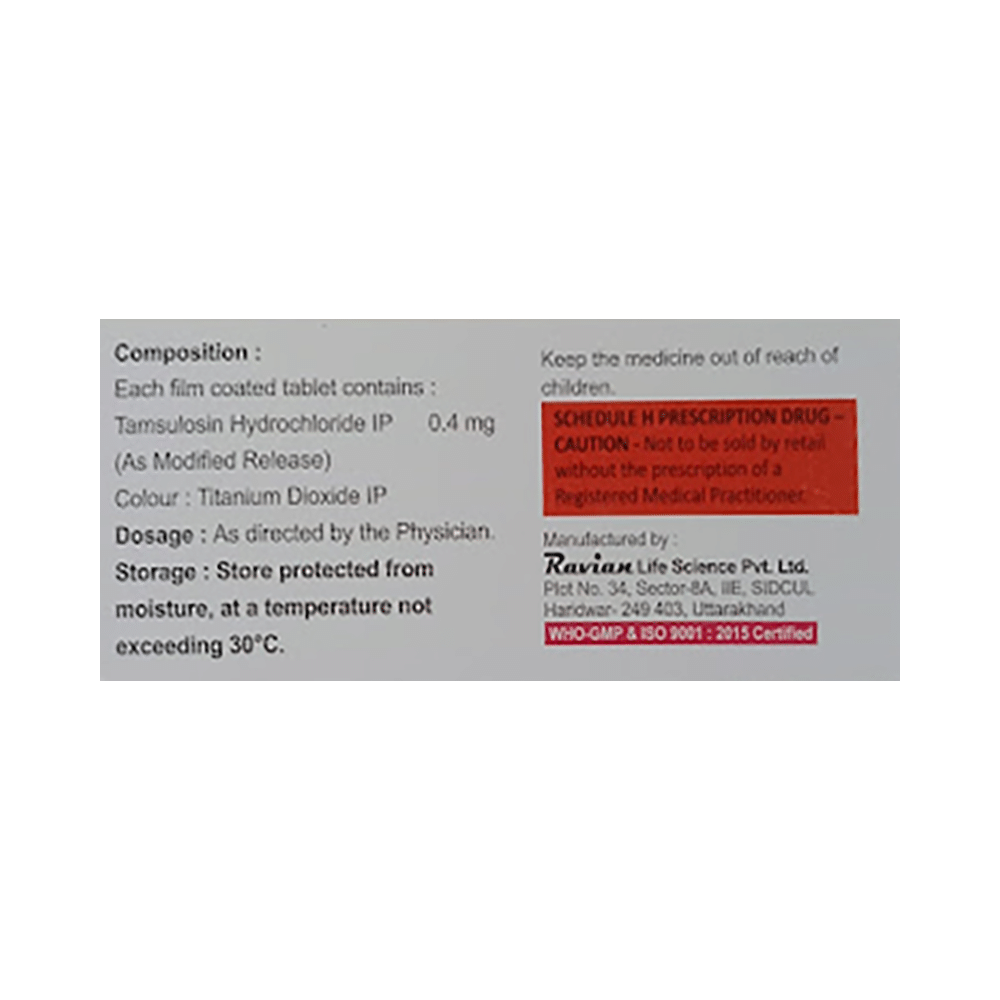 Splentam 0.4 Tablet PR - Image 2