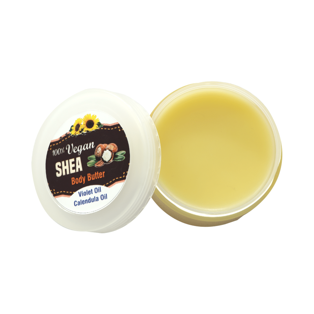 Ovin 100% Vegan Body Butter with Shea Butter, Calendula, Olive Oil for Deep Moisturization, Stretch Marks & Dry Skin Cream - Image 3