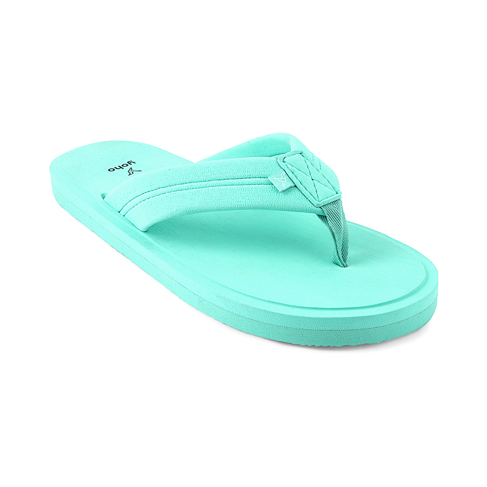 Yoho Lifestyle Doctor Ortho Soft Comfortable and Stylish Flip Flop Slippers for Women Sea Green 3 - Image 5