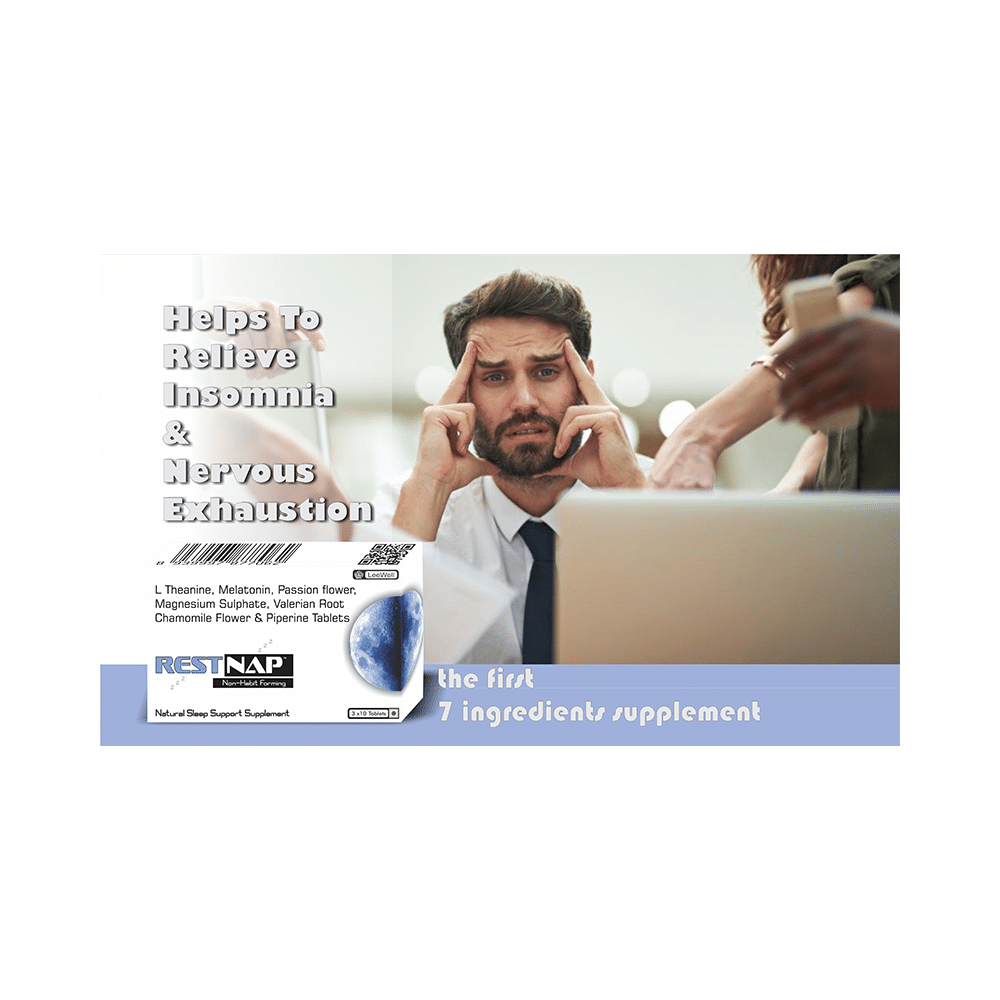 Rest Nap Chewable Sleeping care | Melatonin, Ashwagandha, Chamomile, Passion Flower Deep Sleep Tablet - Image 8