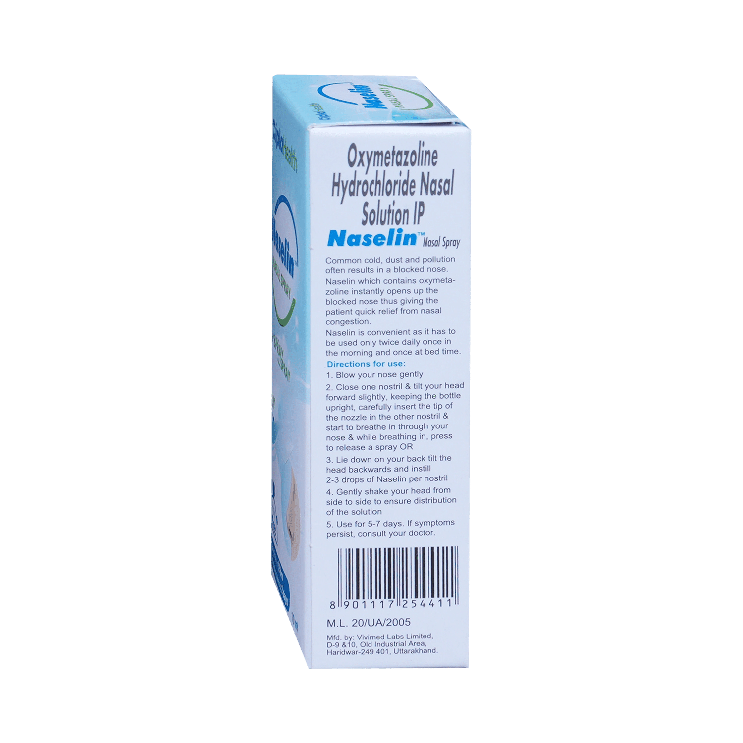 Naselin Nasal Spray - Image 3