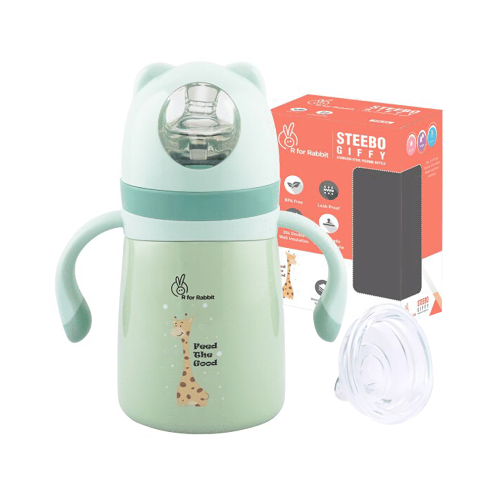 R for Rabbit Steebo Giffy Spout Cup Green - Image 1
