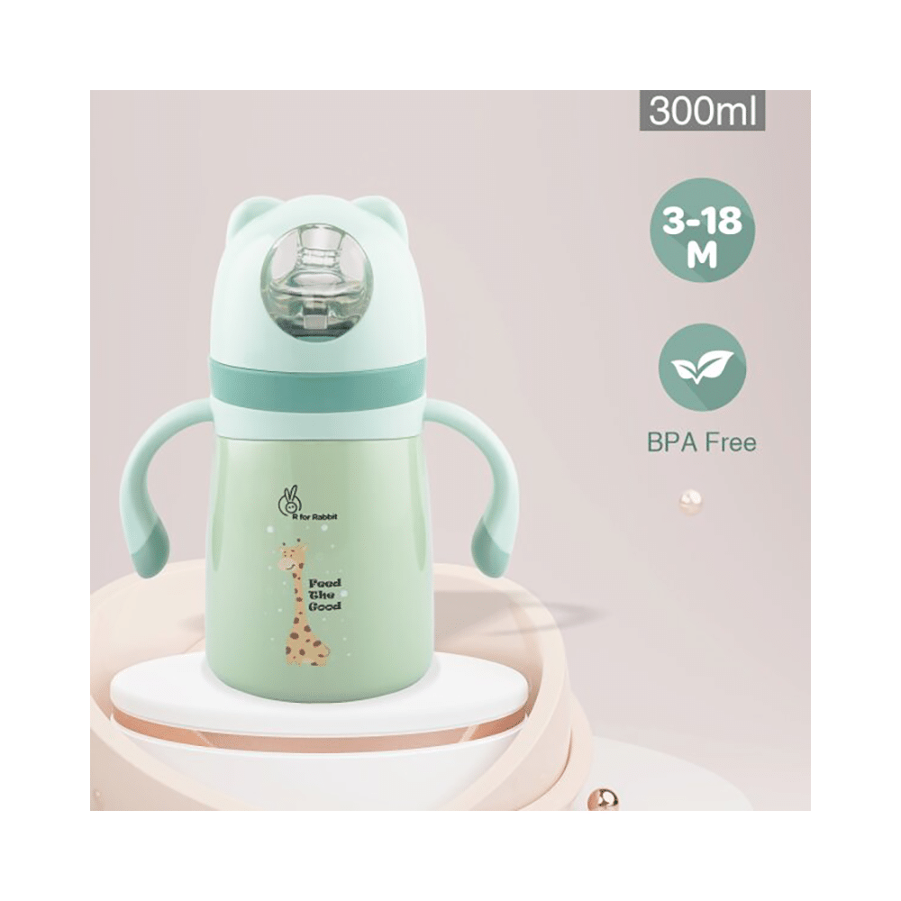 R for Rabbit Steebo Giffy Spout Cup Green - Image 4
