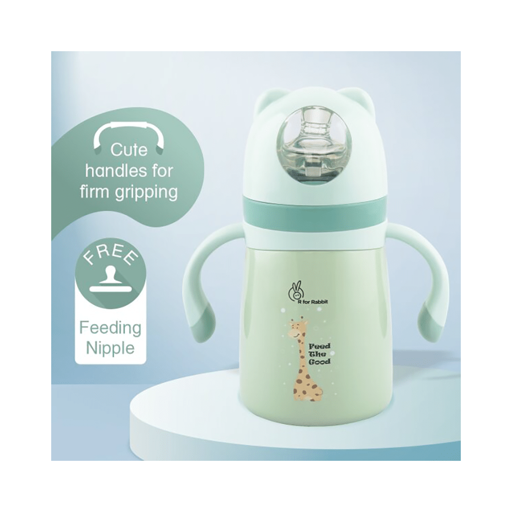 R for Rabbit Steebo Giffy Spout Cup Green - Image 2