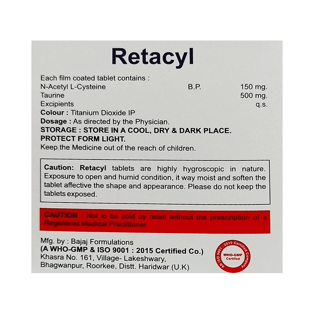 Retacyl Tablet - Image 2