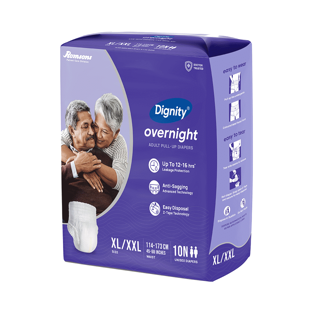 Dignity Overnight Pull-Ups Adult Diaper XL-XXL - Image 2