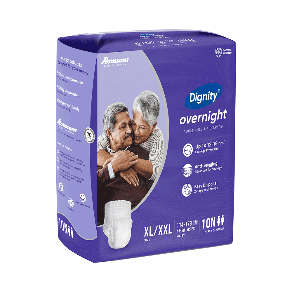 Dignity Overnight Pull-Ups Adult Diaper XL-XXL - Image 3