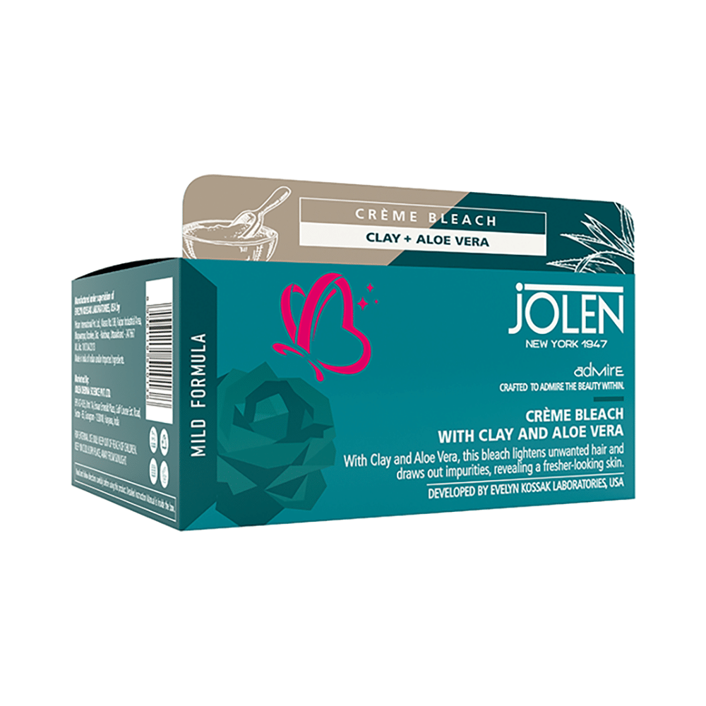 Jolen New York Cream Bleach Clay and Aloe Vera - Image 1