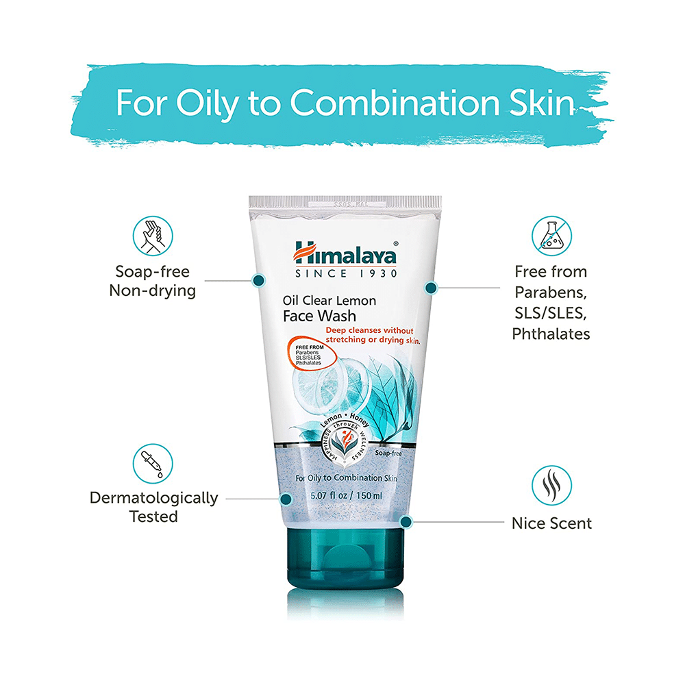 Himalaya Oil Clear Lemon Face Wash - Image 5