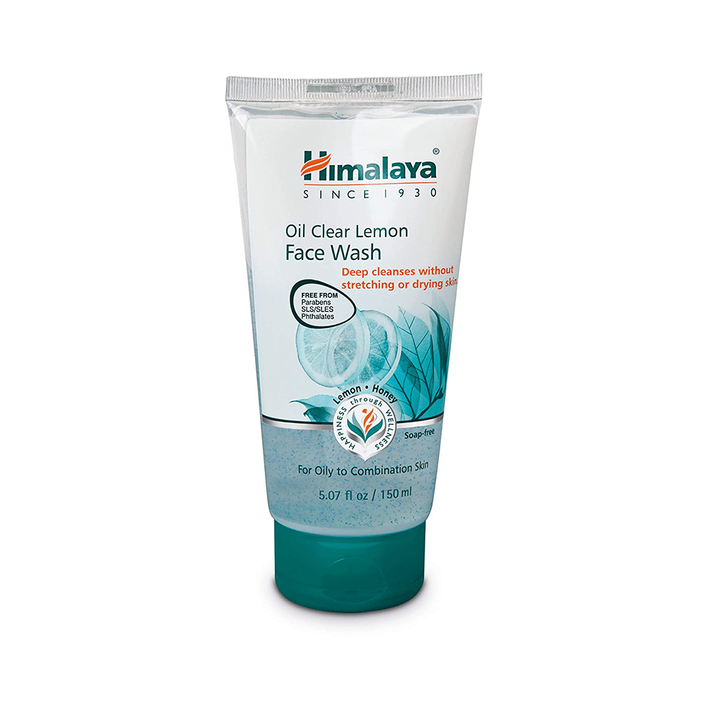 Himalaya Oil Clear Lemon Face Wash - Image 1