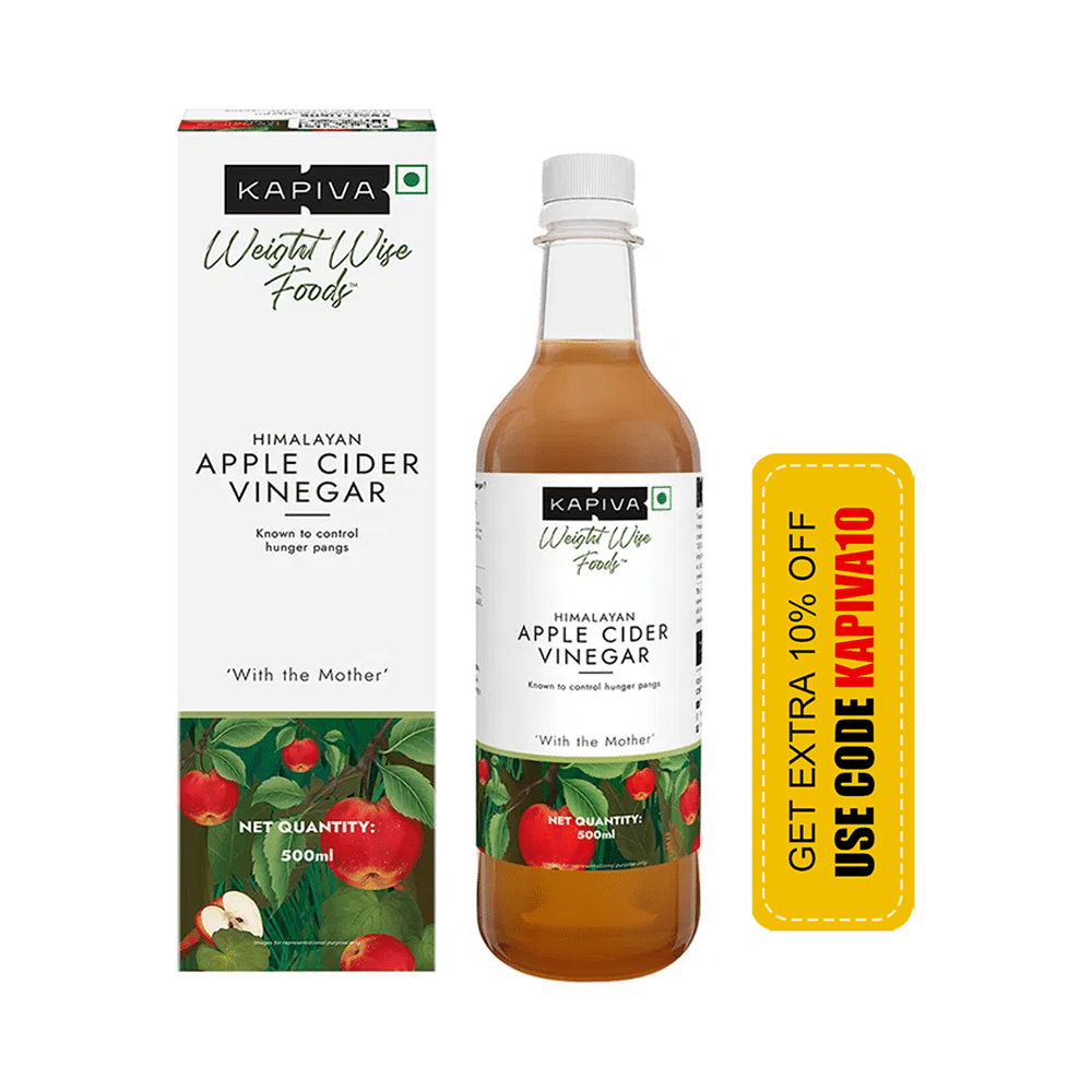 Kapiva Weight Wise Foods Himalayan Apple Cider Vinegar ACV for Hunger Pangs & Weight Management