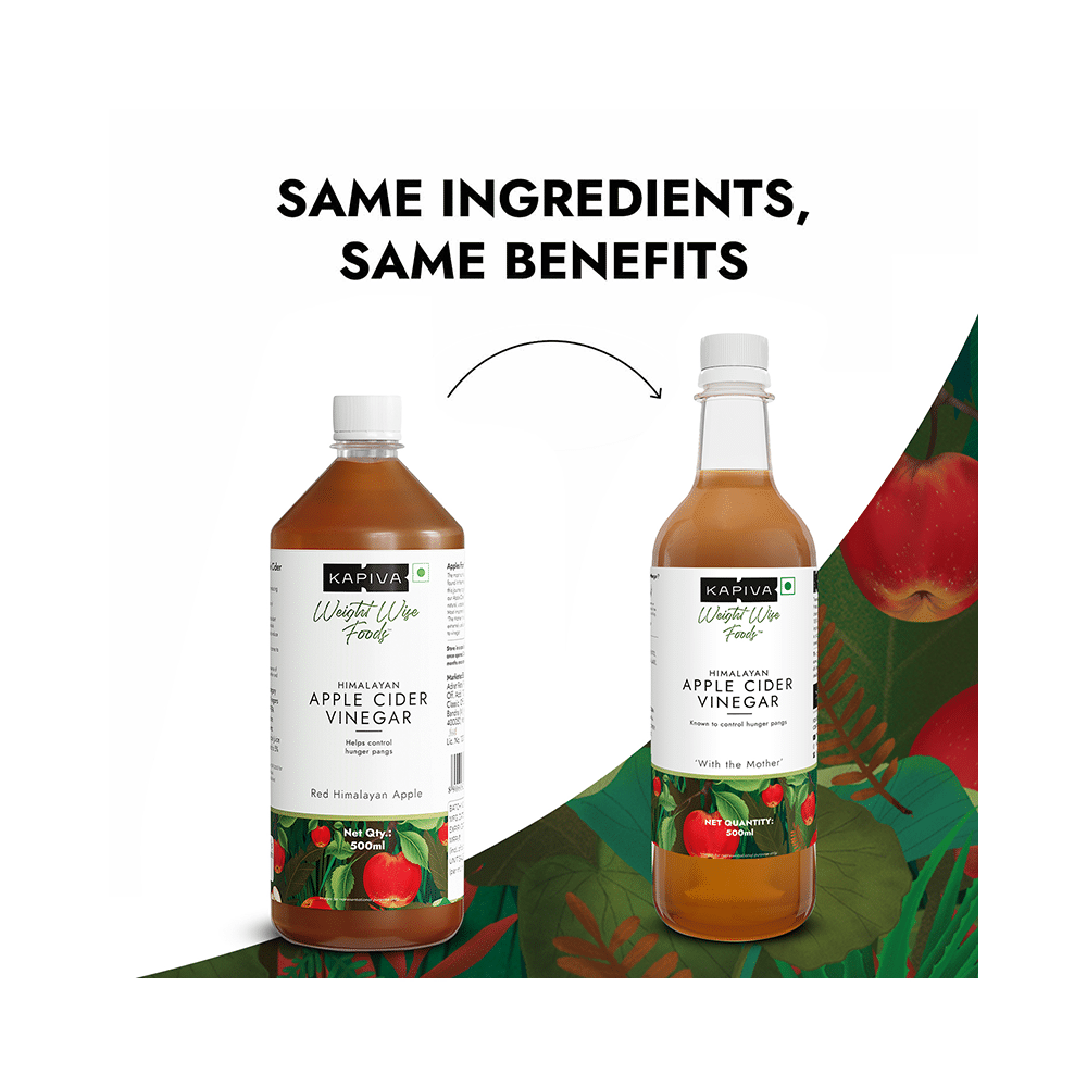 Kapiva Weight Wise Foods Himalayan Apple Cider Vinegar ACV for Hunger Pangs & Weight Management - Image 5