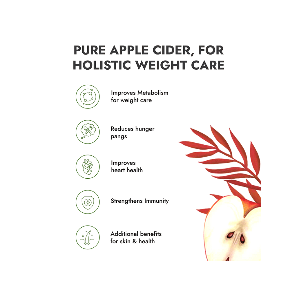Kapiva Weight Wise Foods Himalayan Apple Cider Vinegar ACV for Hunger Pangs & Weight Management - Image 8