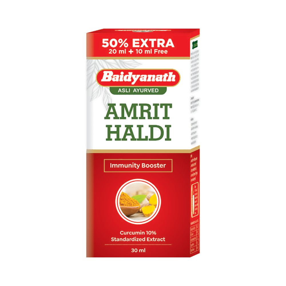 Baidyanath (Nagpur) Amrit Haldi Immunity Booster - Image 1