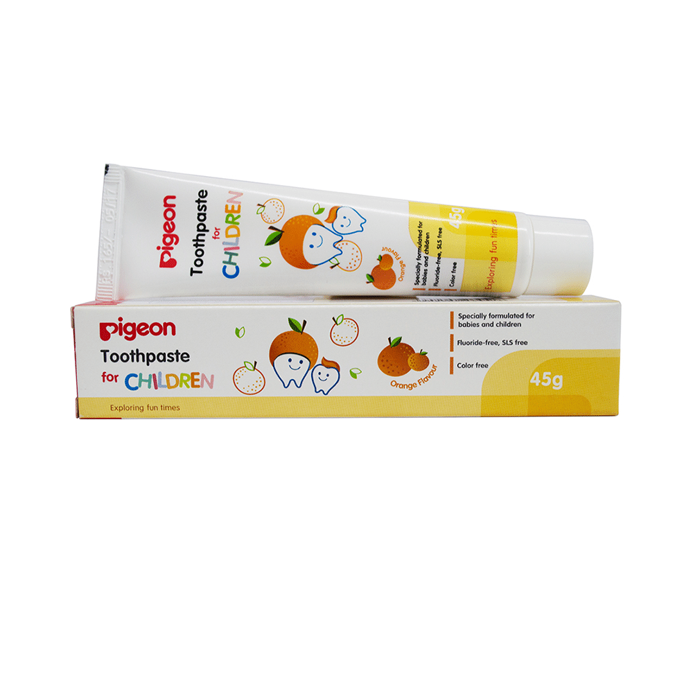 Pigeon Children Orange Toothpaste - Image 2