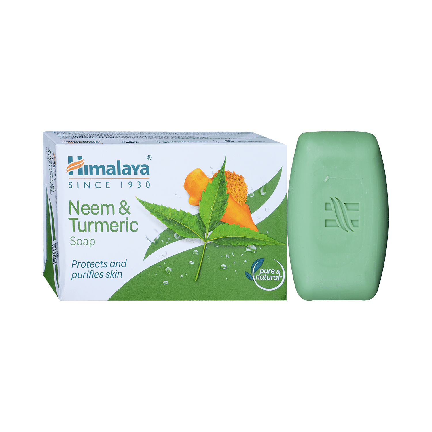 Himalaya Neem & Turmeric Soap | Pure & Natural | Protects & Purifies Skin