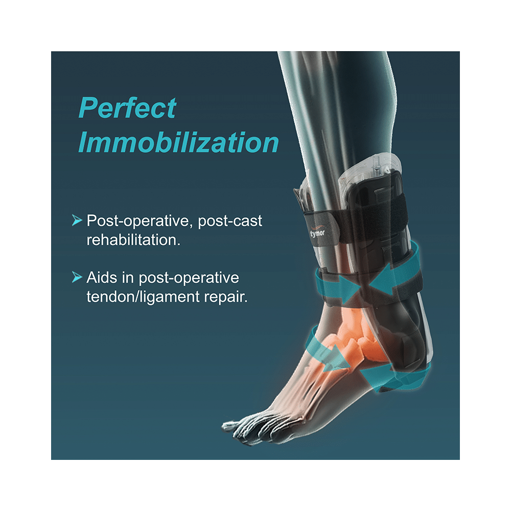 Tynor D 40 Air Ankle Splint Universal Grey - Image 2