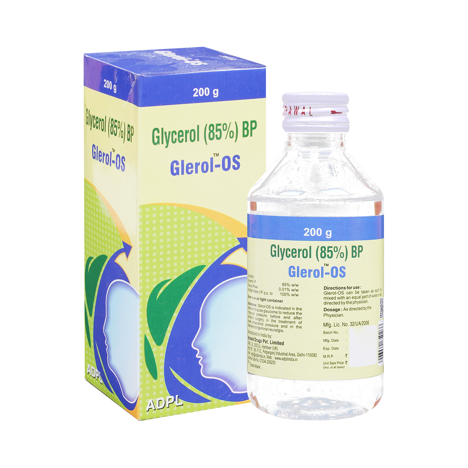 Glerol-OS Gel | Glycerol (85%) BP for Eye Health - Image 1