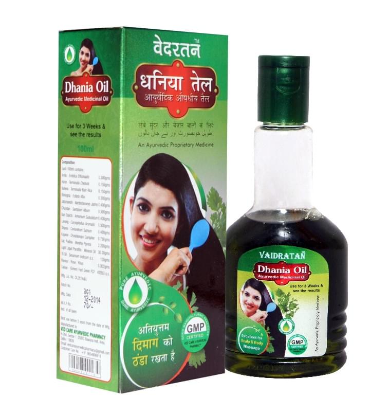Vaidratan Dhania Ayurvedic Medicinal Oil
