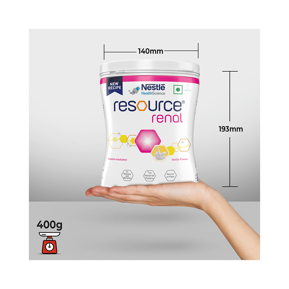 Nestle HealthScience Resource Renal Supplement with Protein & Electrolytes | Flavour Vanilla - Image 7