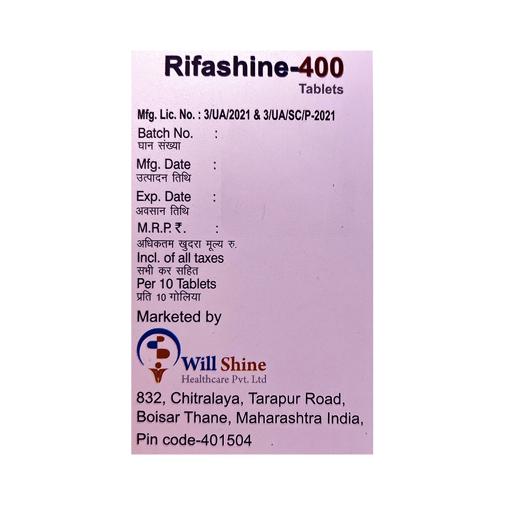 Rifashine 400 Tablet - Image 3
