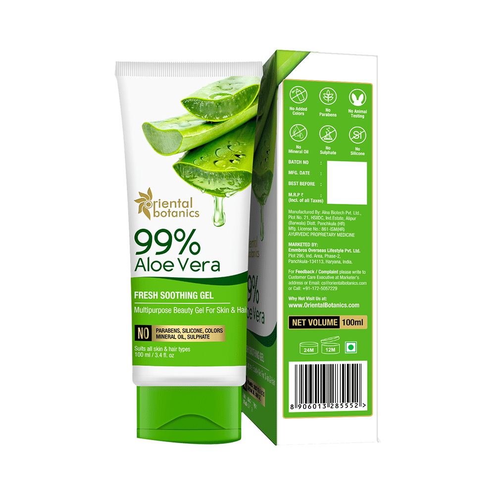 Oriental Botanics 99% Aloe Vera Fresh Soothing Gel - Image 3