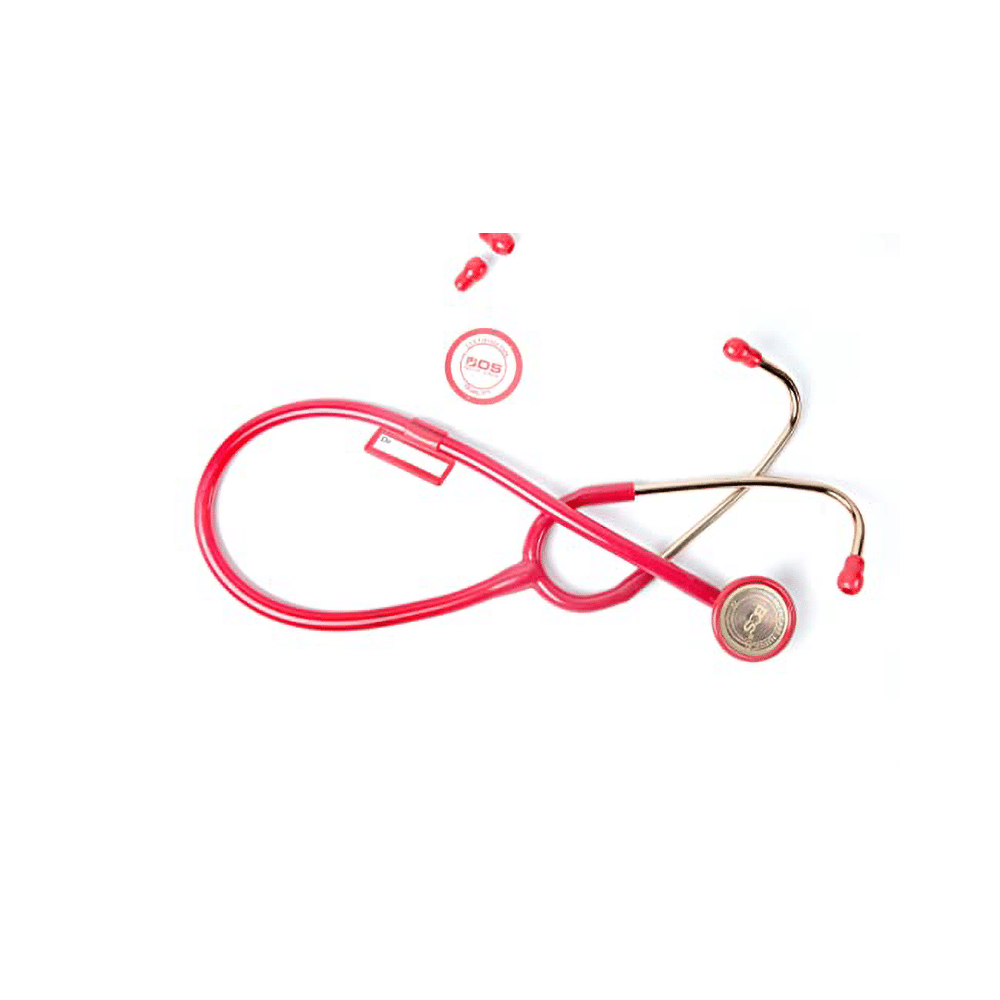Bos Medicare Surgical Rose Gold (Bosm 40) Cardiology Stethoscope Red - Image 6