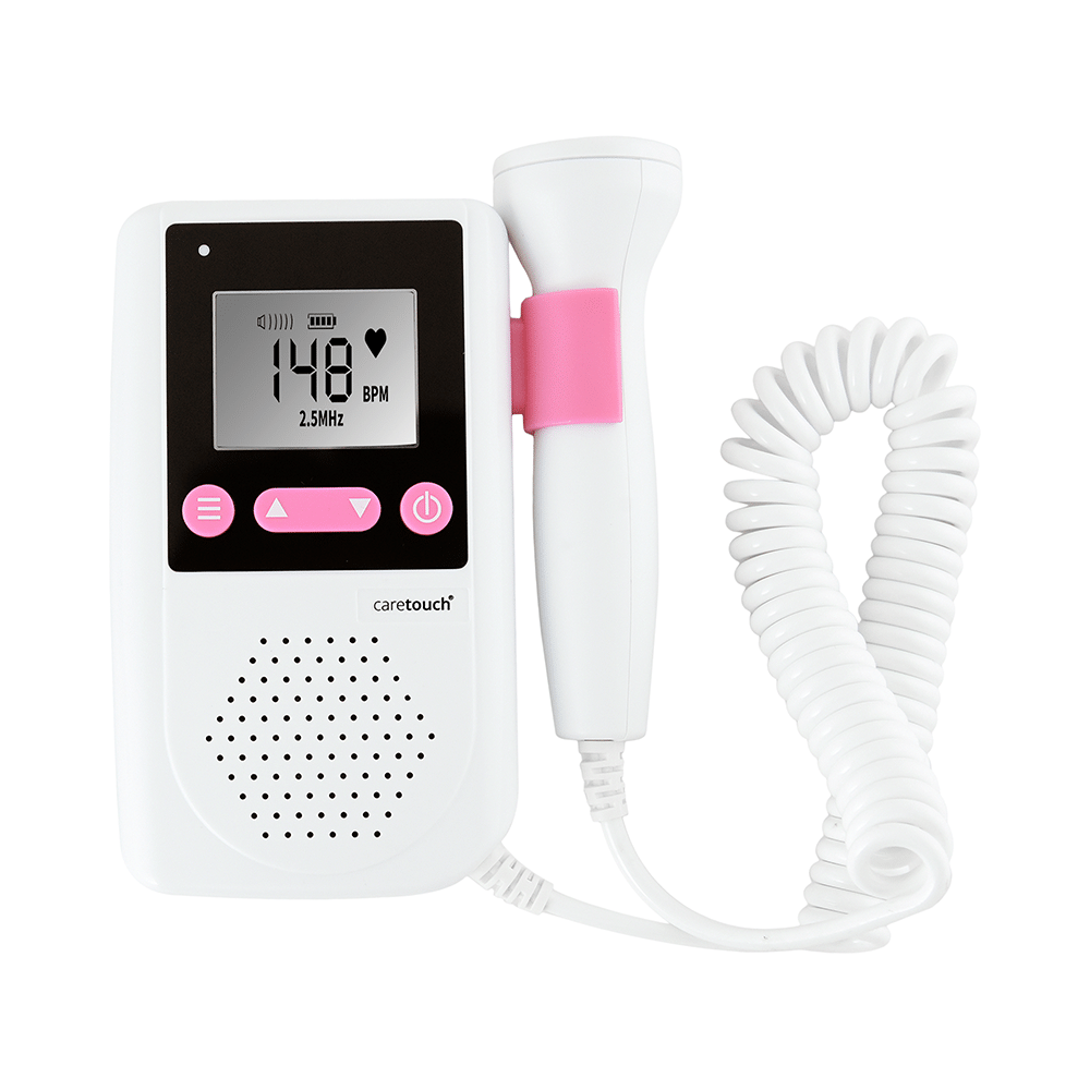 Caretouch Professional Portable Parental Baby Heartrate Detection Monitor Fetal Doppler