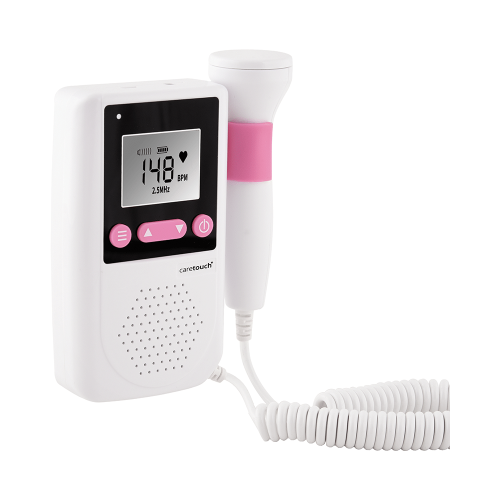 Caretouch Professional Portable Parental Baby Heartrate Detection Monitor Fetal Doppler - Image 2