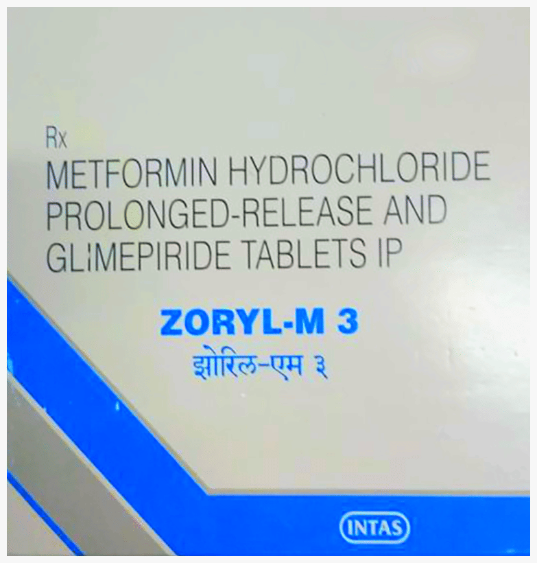 Zoryl-M 3 Tablet