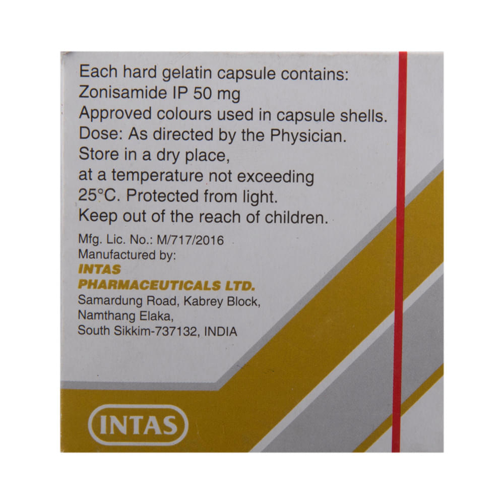 Zonimid 50 Capsule - Image 3