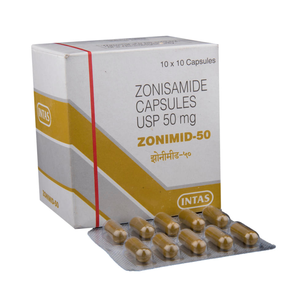 Zonimid 50 Capsule - Image 1