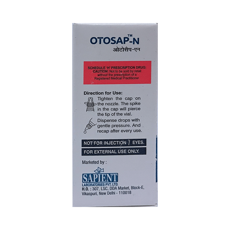 Otosap-N Ear Drop - Image 3