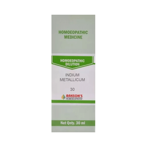 Bakson's Homeopathy Indium Metallicum Dilution 30