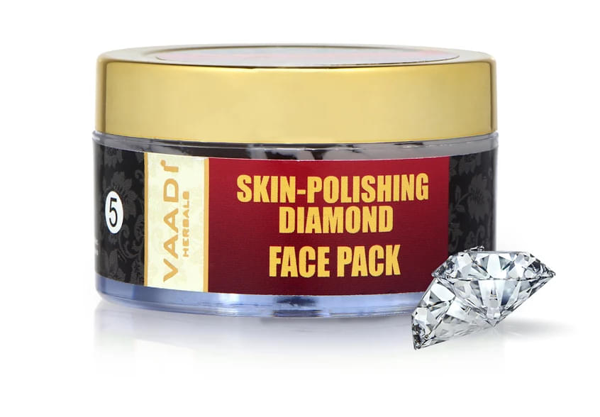 Vaadi Herbals Skin-Polishing Diamond Face Pack - Image 2