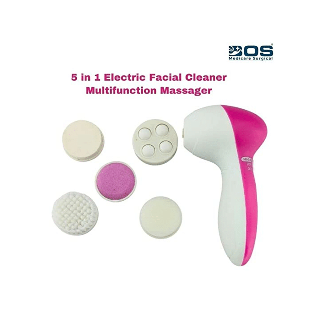 Bos Medicare Surgical 5 in 1 Beauty Electric Face Massager - Image 4