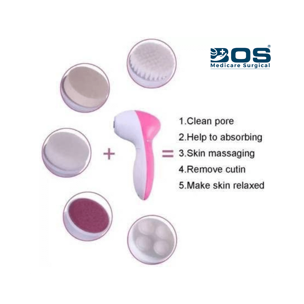 Bos Medicare Surgical 5 in 1 Beauty Electric Face Massager - Image 2
