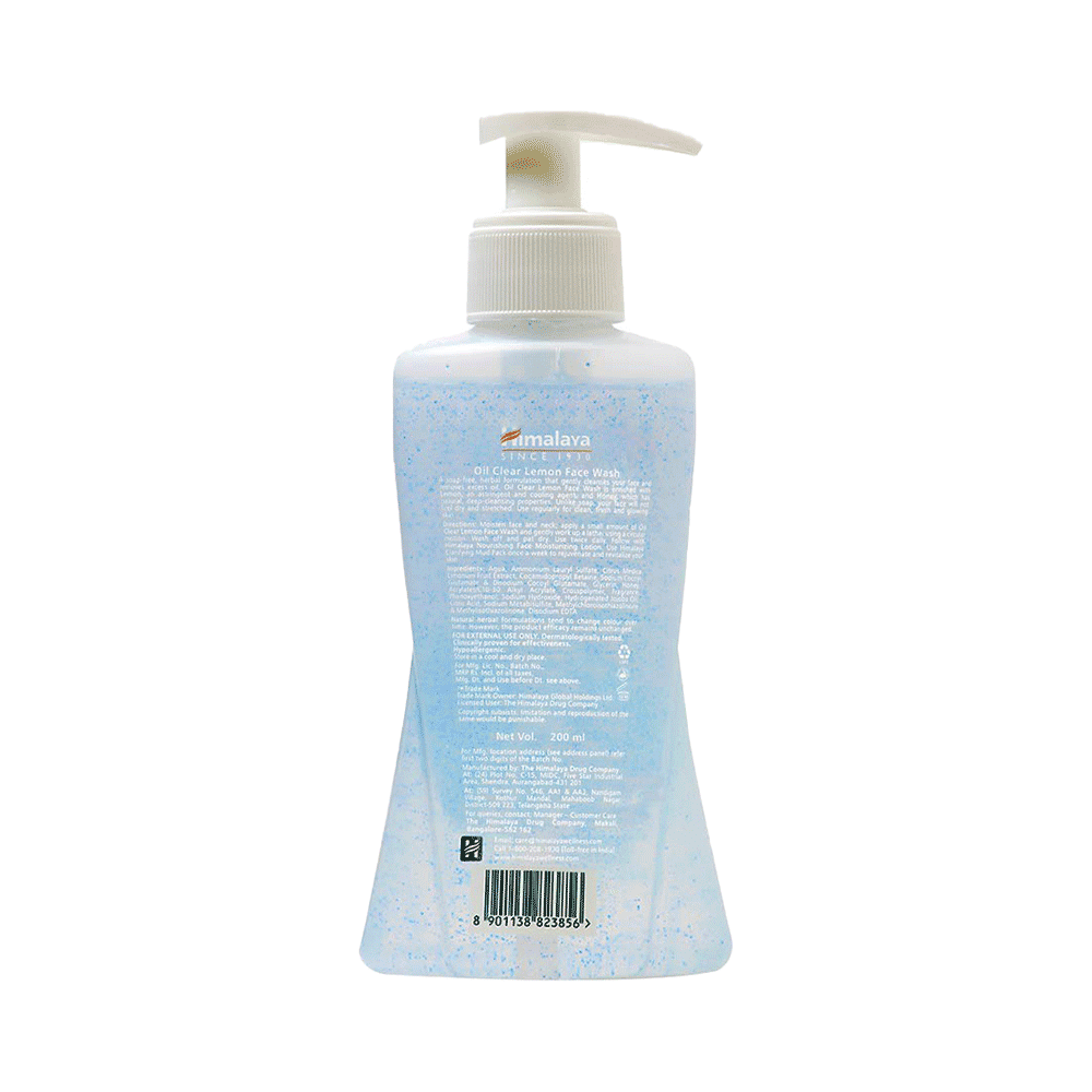 Himalaya Oil Clear Lemon Face Wash - Image 2