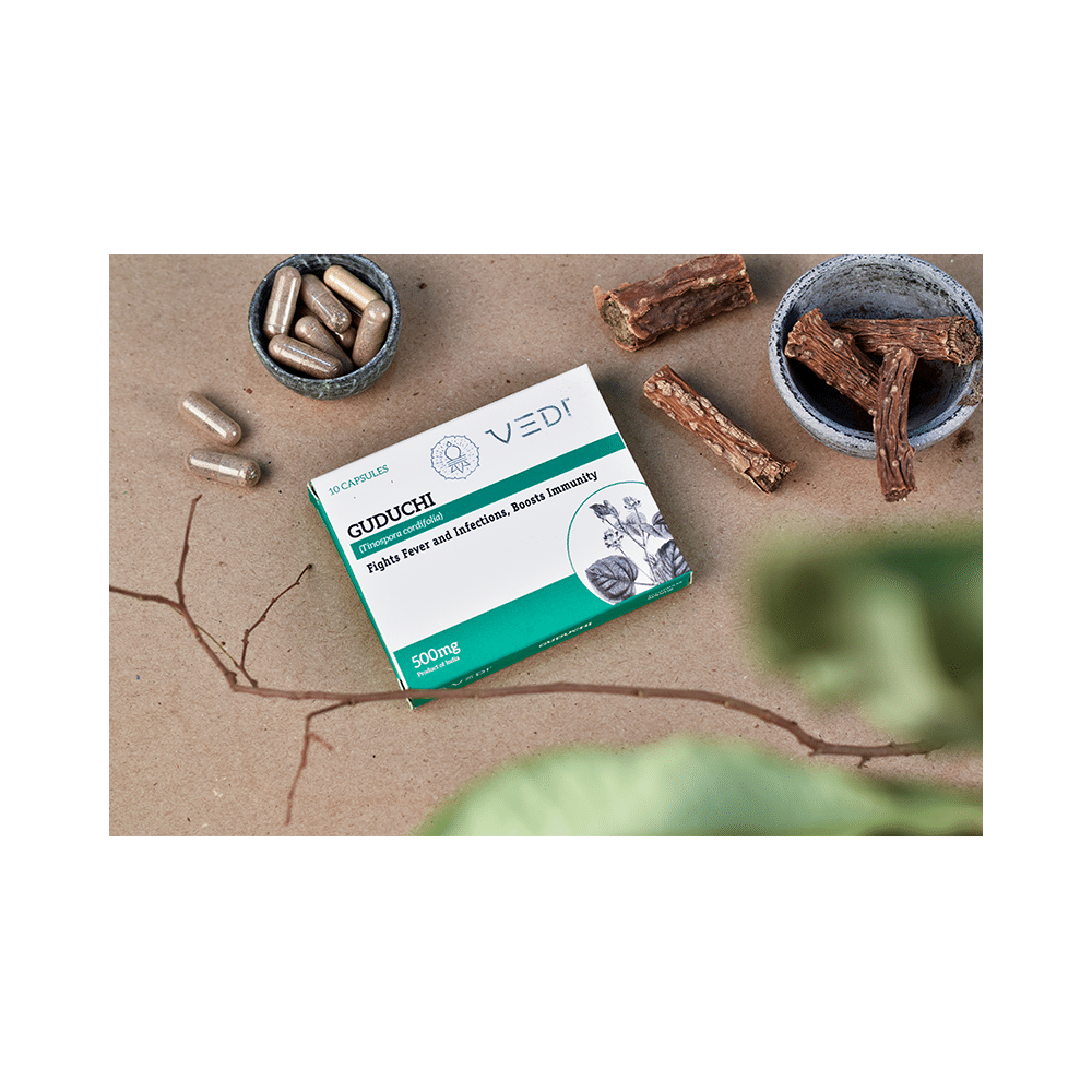 Vedi Guduchi 500mg Capsule - Image 4